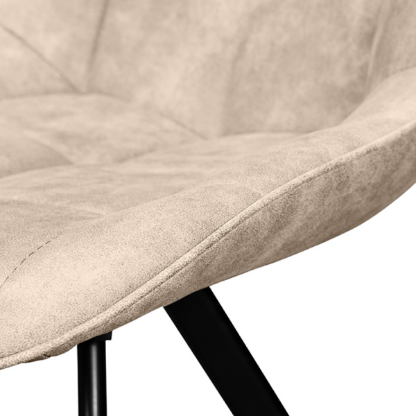 Стул B607-m (B607-m  LATTE VL61, BK)